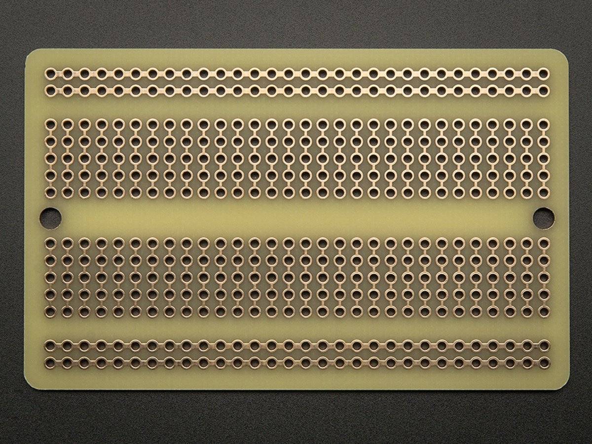 Adafruit Perma-Proto Half-sized Breadboard PCB - Single 1609