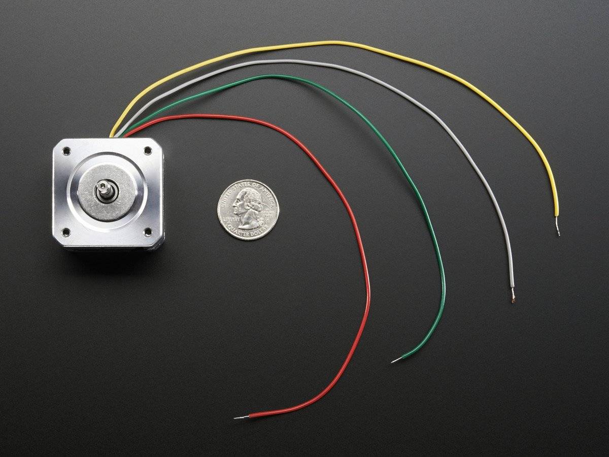 Adafruit Stepper motor - NEMA-17 size - 200 steps rev, 12V 350mA