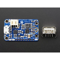 Adafruit PowerBoost 1000 Charger - Rechargeable 5V Lipo USB Boost @ 1A - 1000C for 3.7V LiIon/LiPoly Battery 2465 Adafruit PowerBoost 1000 Charger - Rechargeable 5V Lipo USB Boost @ 1A - 1000C for 3.7V LiIon/LiPoly Battery 2465