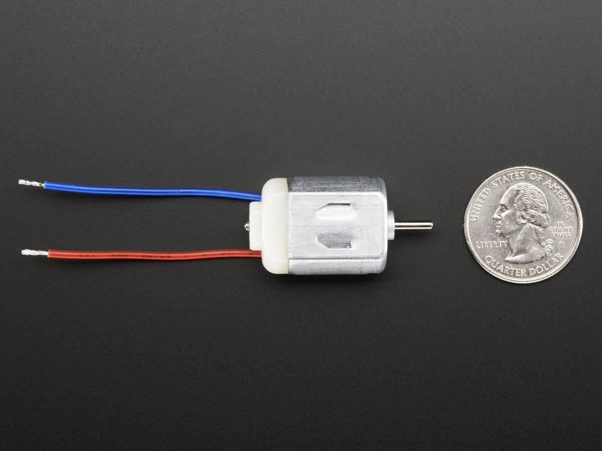 DC Toy Hobby Motor - 130 Size 4.5V to 9VDC Working with Arduino