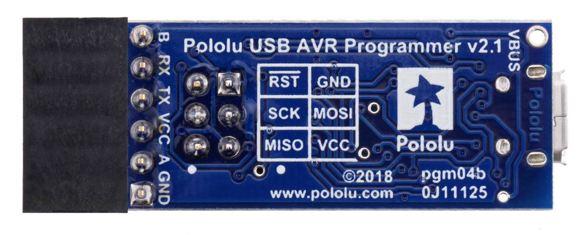 Pololu USB AVR Programmer v2.1 Emulating STK500 TTL Serial Port MicroUSB 3172