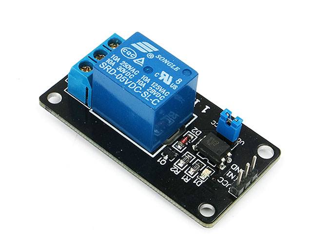 5V/220V 1 Channel Optocouplers Relay Shield Compatible with Arduino