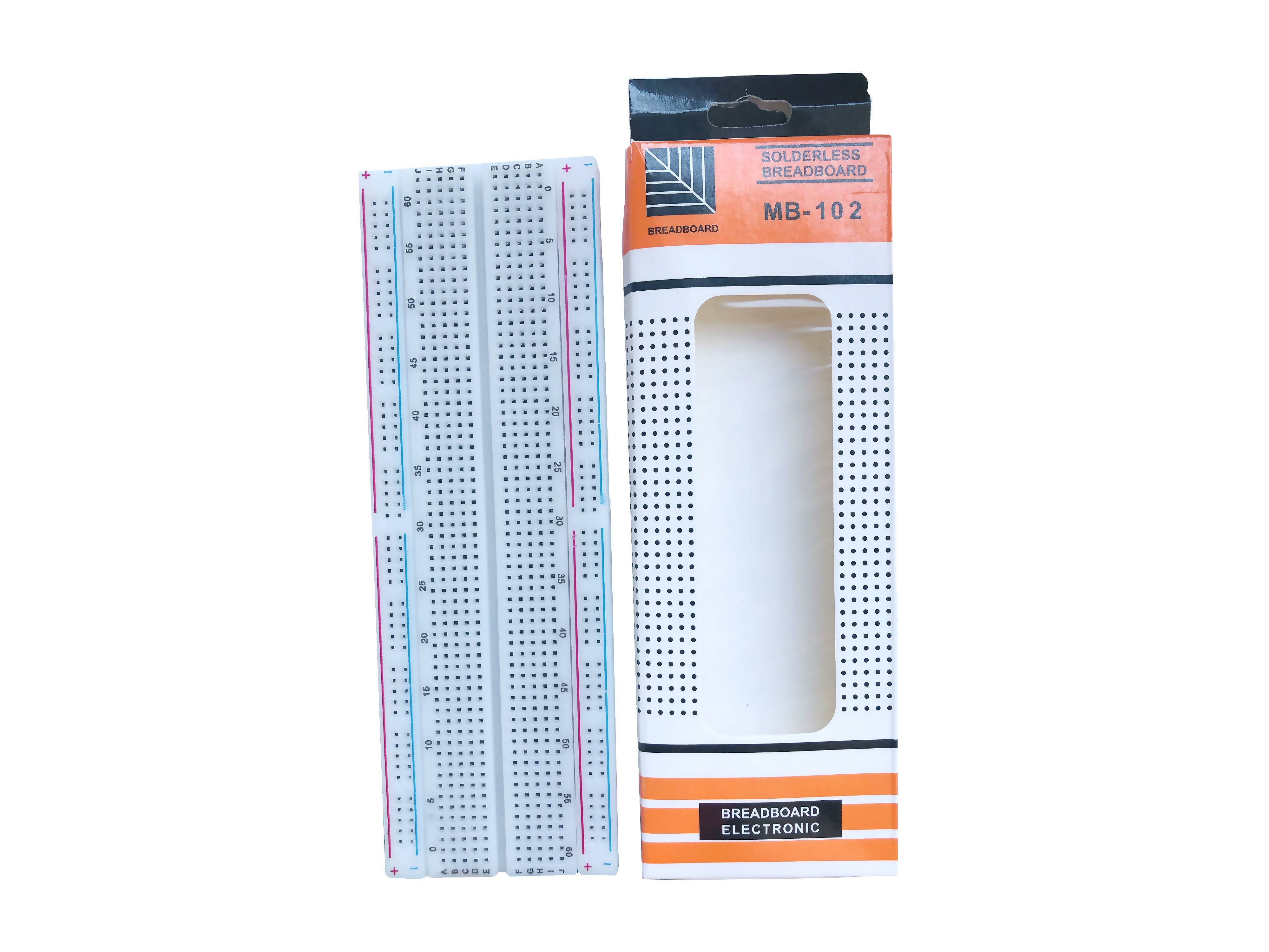 MB-102 Steckbrett Breadboard 830 Pins für Jumper Wire Projekte