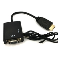 1080P HDMI Male to VGA Female Cable Cord Converter Adapter 0,2m 1080P HDMI Male to VGA Female Cable Cord Converter Adapter 0,2m