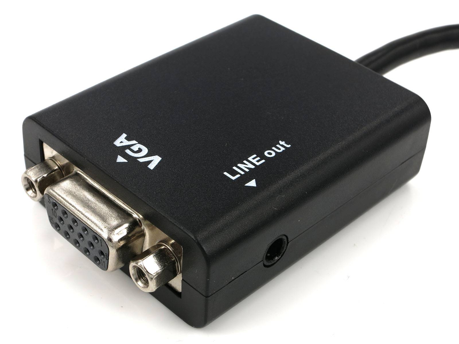 1080P HDMI Male to VGA Female Cable Cord Converter Adapter 0,2m