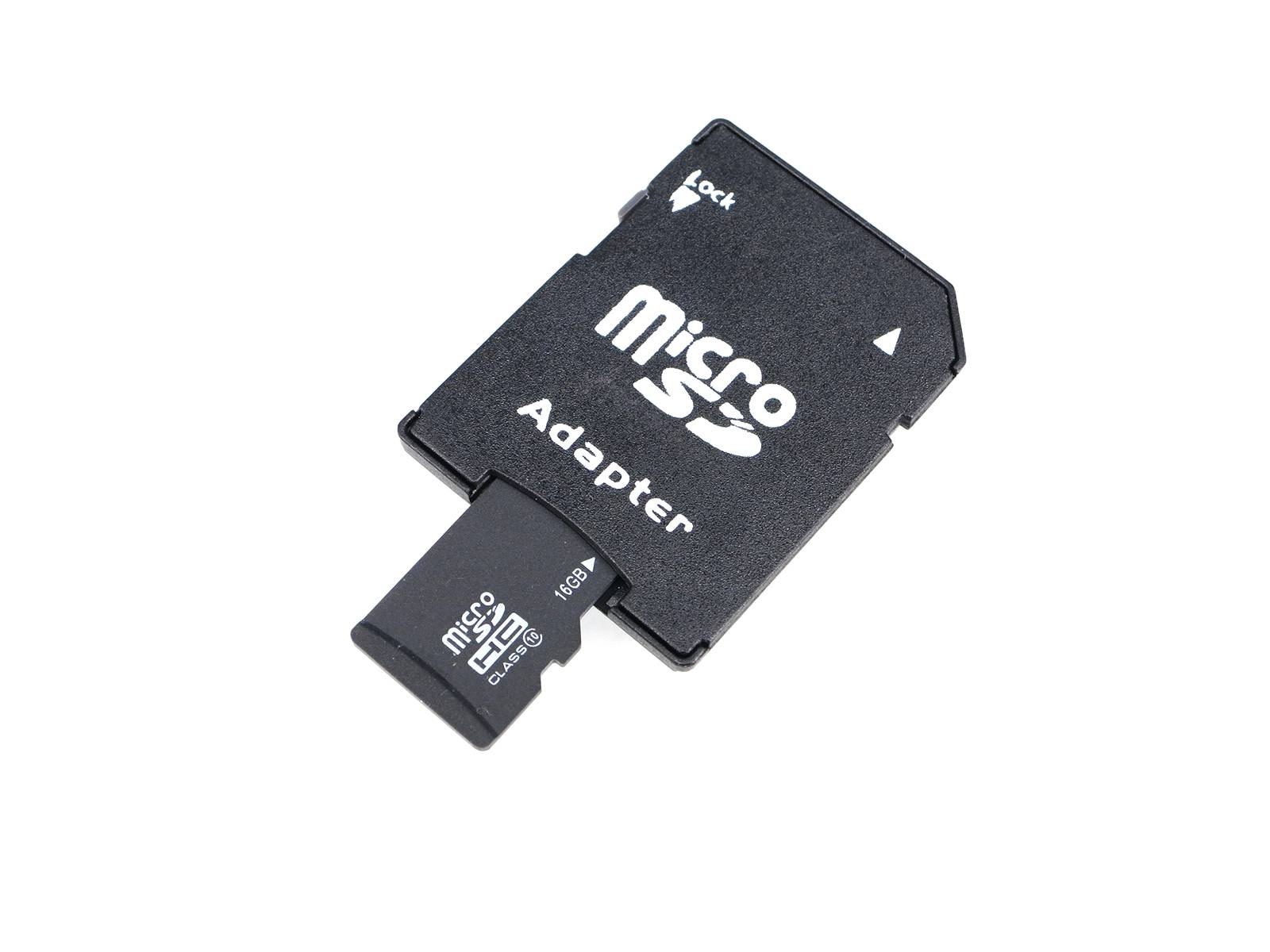 16GB Micro SD Card Class 10 Speicherkarte mit Adapter