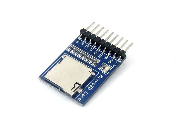 Waveshare Micro SD Storage Board Micro SD Card Module, SDIO/SPI Interface 3947