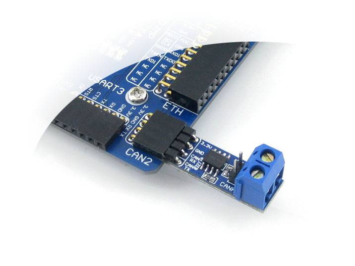 Waveshare SN65HVD230 CAN Transceiver Board 3.3V, ESD Protection 3945