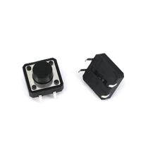 10 Stk. 7x12x12mm DIP-4 Drucktaster Eingabetaster AC 250V DC 12V 50mA 10 Stk. 7x12x12mm DIP-4 Drucktaster Eingabetaster AC 250V DC 12V 50mA