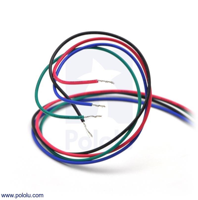 Pololu Stepper Motor NEMA 17 Bipolar 200 Steps Rev 42×38mm 2.8V 1.7 A Phase