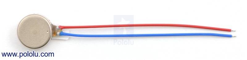 Pololu Shaftless Vibration Motor 8x3.4mm Vibration Amplitude 0.75g