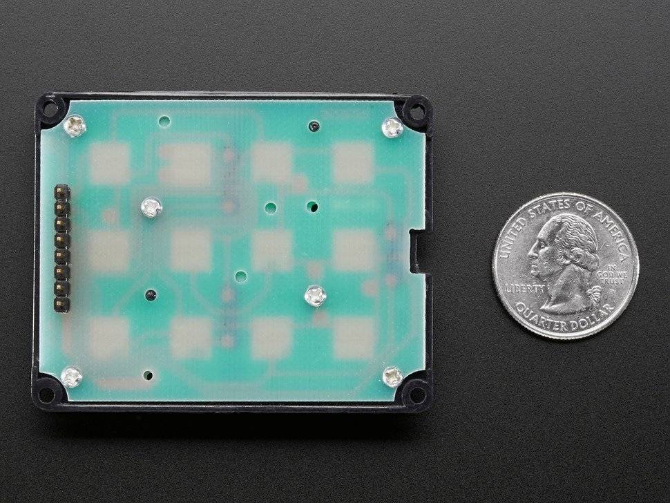 Adafruit 3x4 Phone-Style Matrix Keypad with 12 Buttons 1824