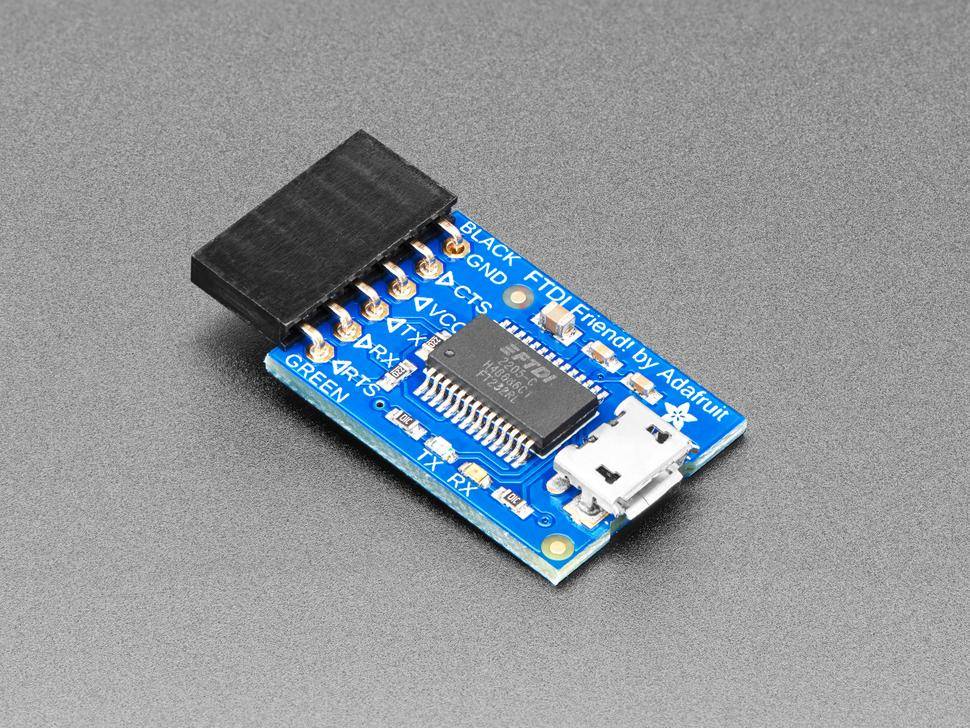 Adafruit FTDI Friend + Extras