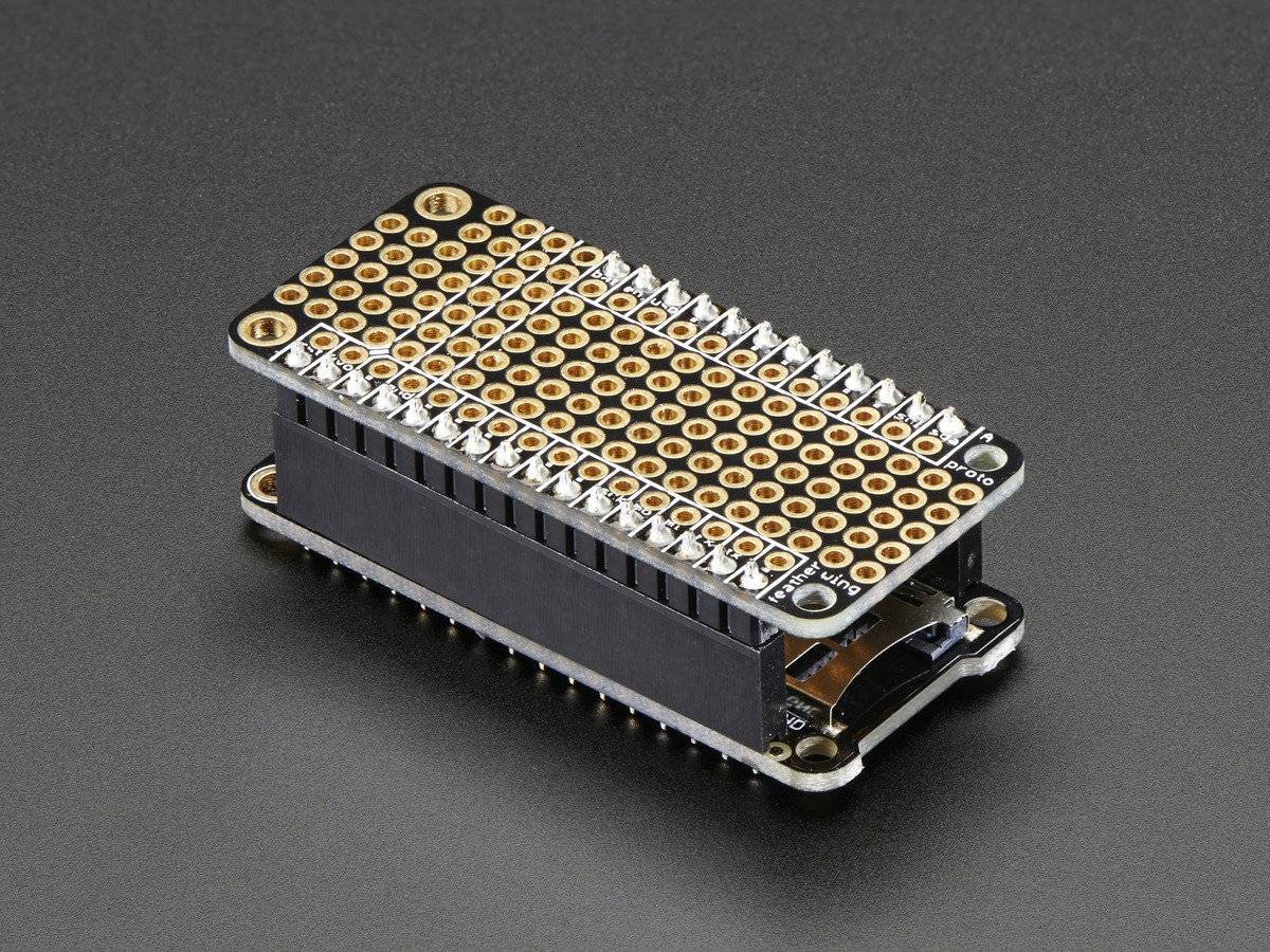 Adafruit Feather Header Kit - 12-pin and 16-pin Female Header Set 2886
