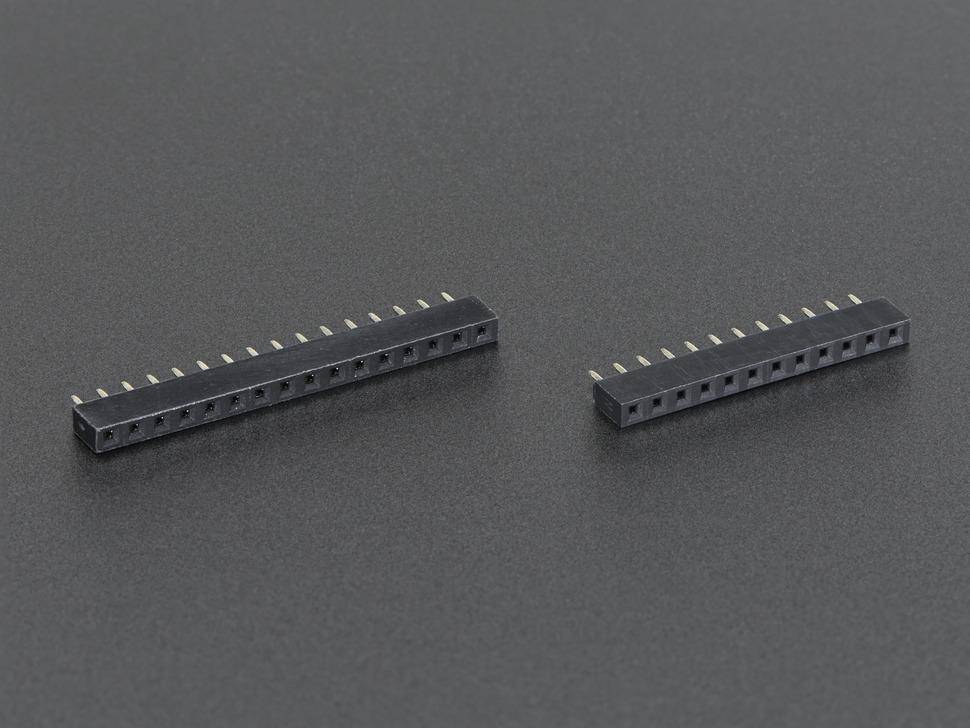 Kurze Stifleisten Kit für Feather, 12-pin und 16-pin Female Header