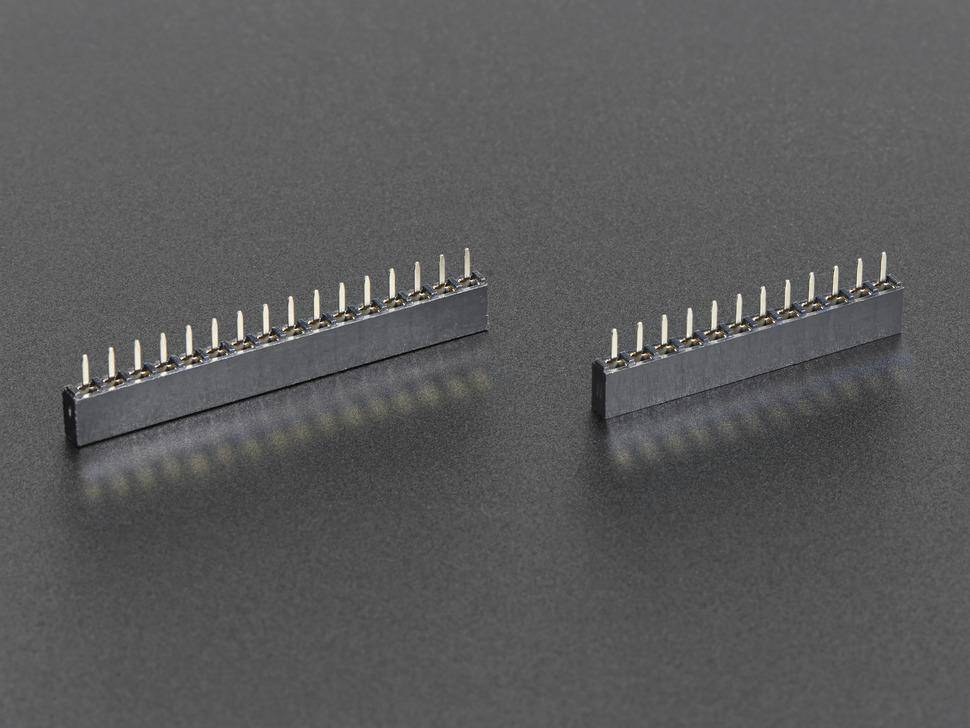 Kurze Stifleisten Kit für Feather, 12-pin und 16-pin Female Header