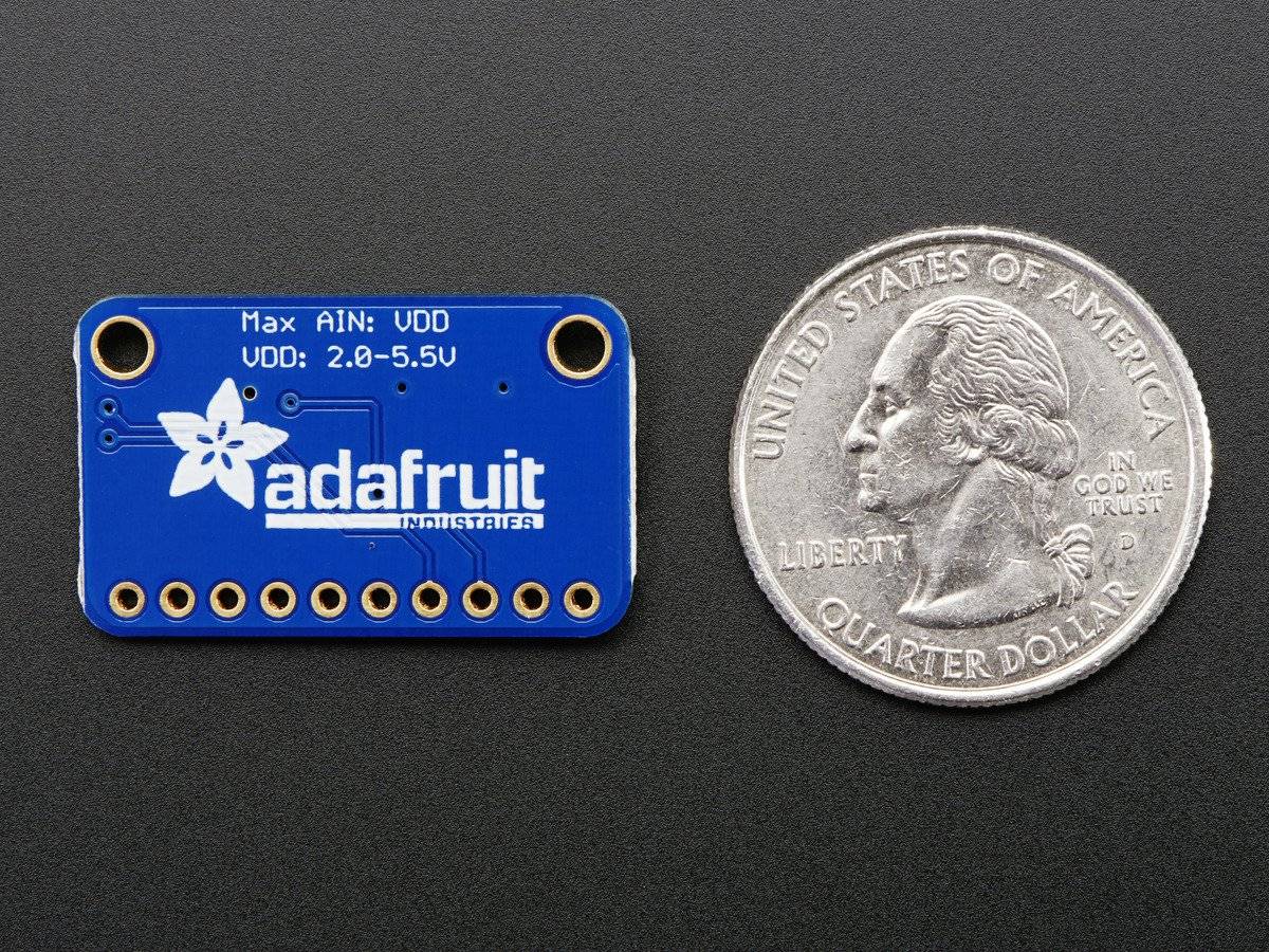 Adafruit ADS1115 16-Bit ADC - 4 Channel with Programmable Gain Amplifier 1085