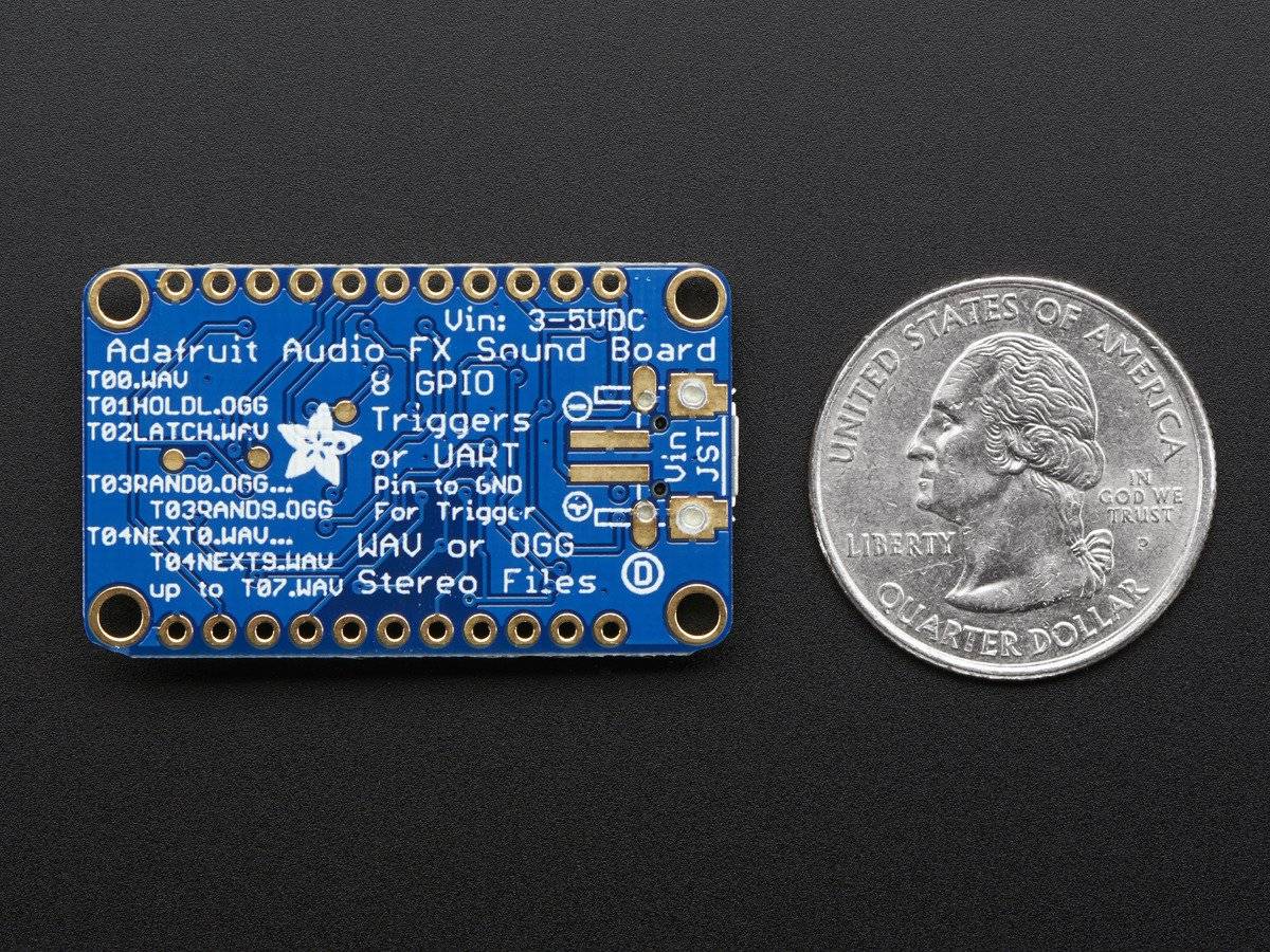 Adafruit Audio FX Mini Sound Board - WAV OGG Trigger - 2MB Flash