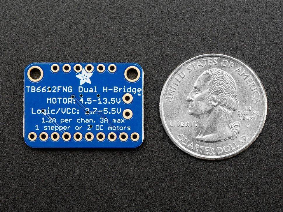 Adafruit TB6612 1.2A DC/Stepper Motor Treiber Breakout Board