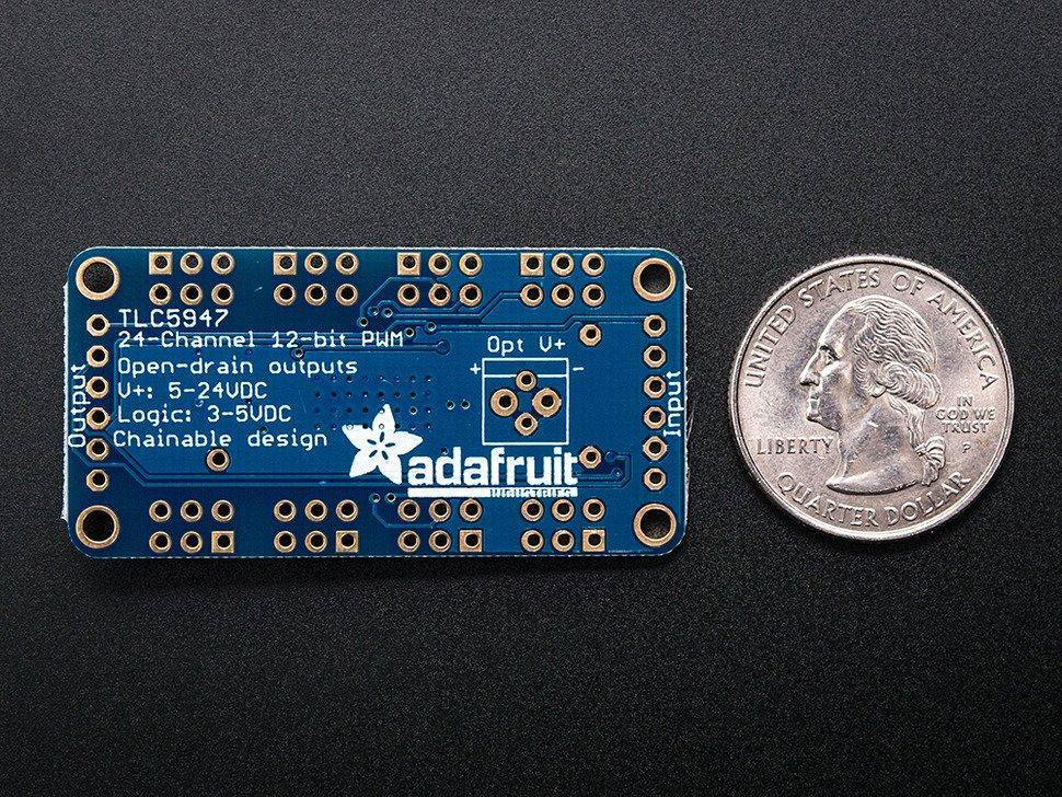 Adafruit 24-Kanal 12-bit PWM LED Treiber, SPI Interface