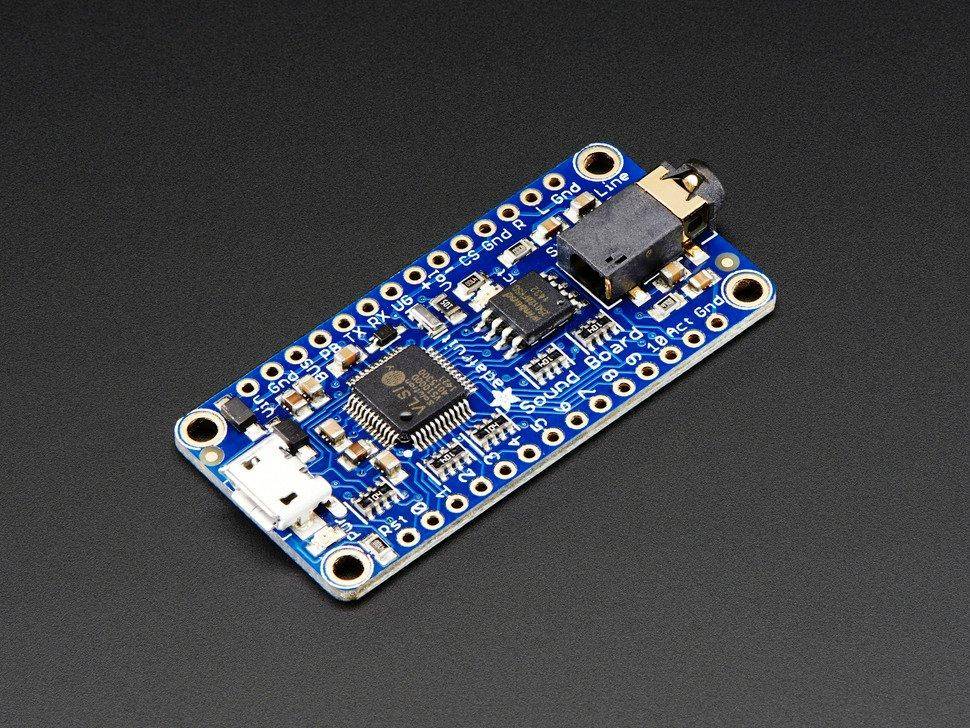 Adafruit Audio FX Sound Board - WAV/OGG Trigger, 16MB Flash