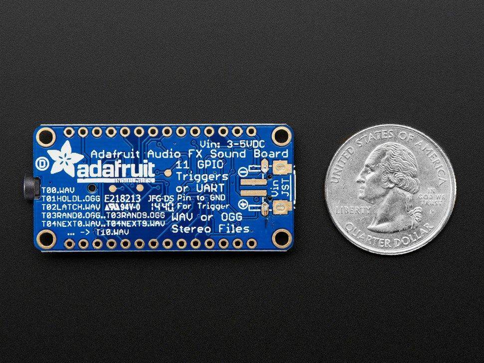 Adafruit Audio FX Sound Board - WAV/OGG Trigger, 16MB Flash