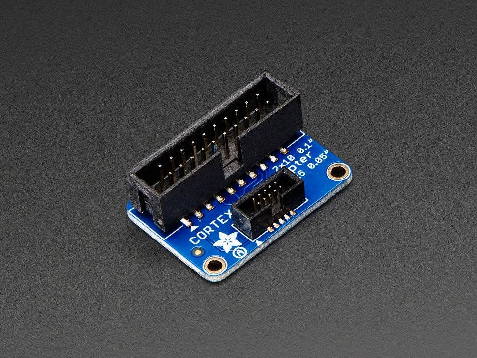 Adafruit JTAG (2x10 2.54mm) to SWD (2x5 1.27mm) Cable Adapter Board 2094