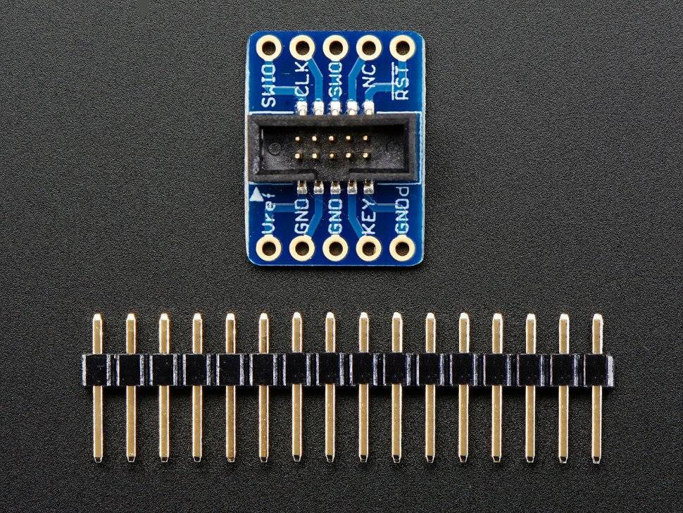 Adafruit SWD Cable Breakout (2x5 1.27mm) for ARM Dev Board 2743