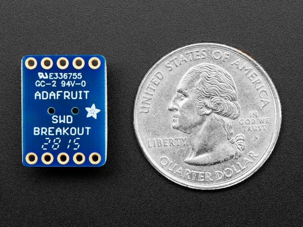 Adafruit SWD Cable Breakout (2x5 1.27mm) for ARM Dev Board 2743