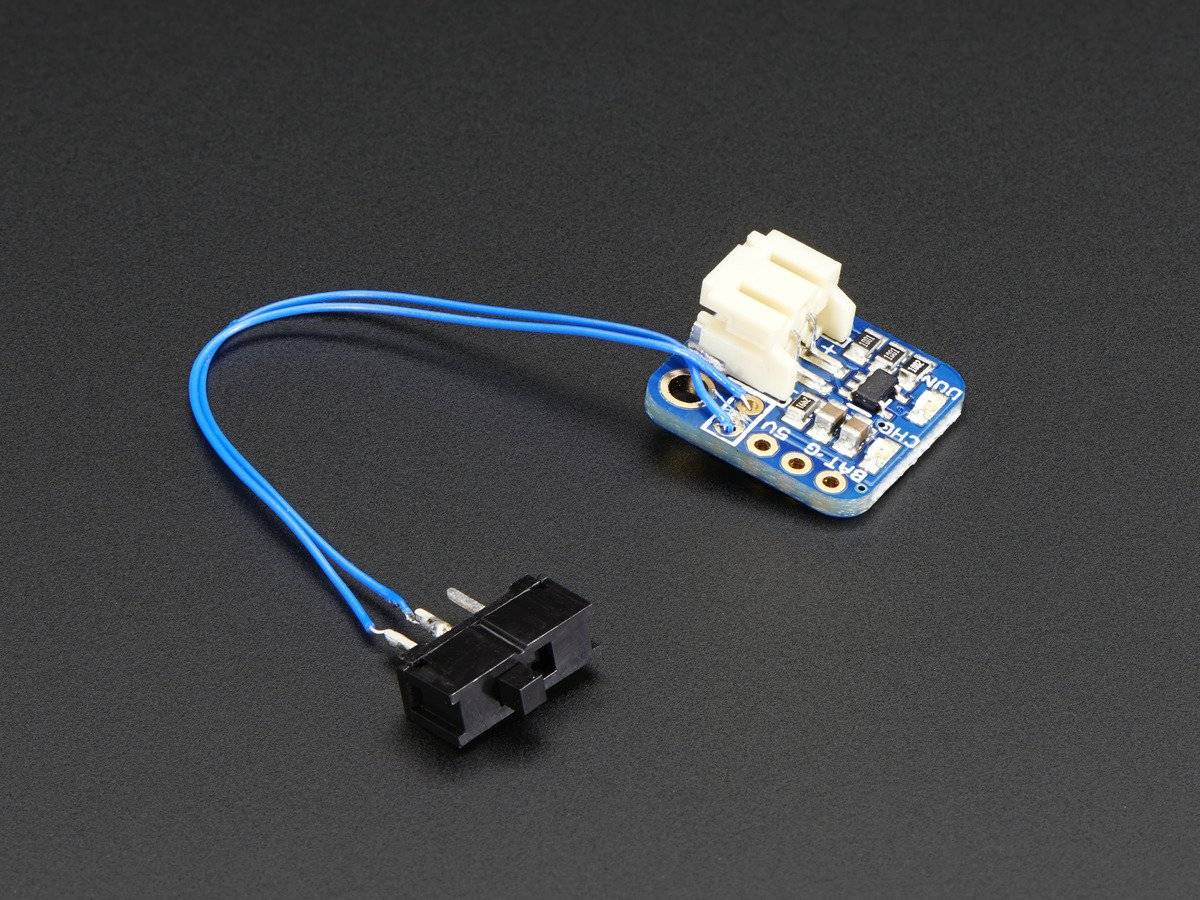 Adafruit Pro Trinket LiIon LiPoly Backpack Add-On 3.3V Platine 2124