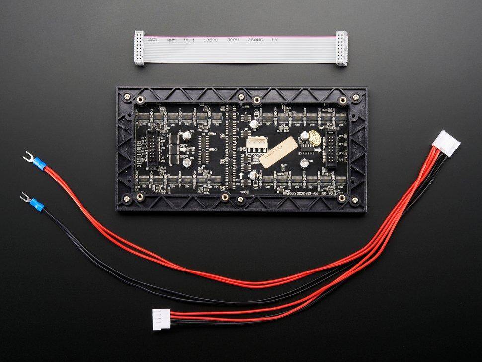 Adafruit 64x32 RGB LED Matrix - 3mm Raster