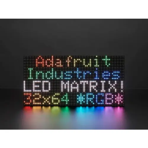 64x32 RGB LED Matrix - 5mm Raster 64x32 RGB LED Matrix - 5mm Raster