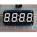 Adafruit 0.56" 4-Ziffern 7-Segment Display mit I2C Backpack - Weiß Adafruit 0.56" 4-Ziffern 7-Segment Display mit I2C Backpack - Weiß