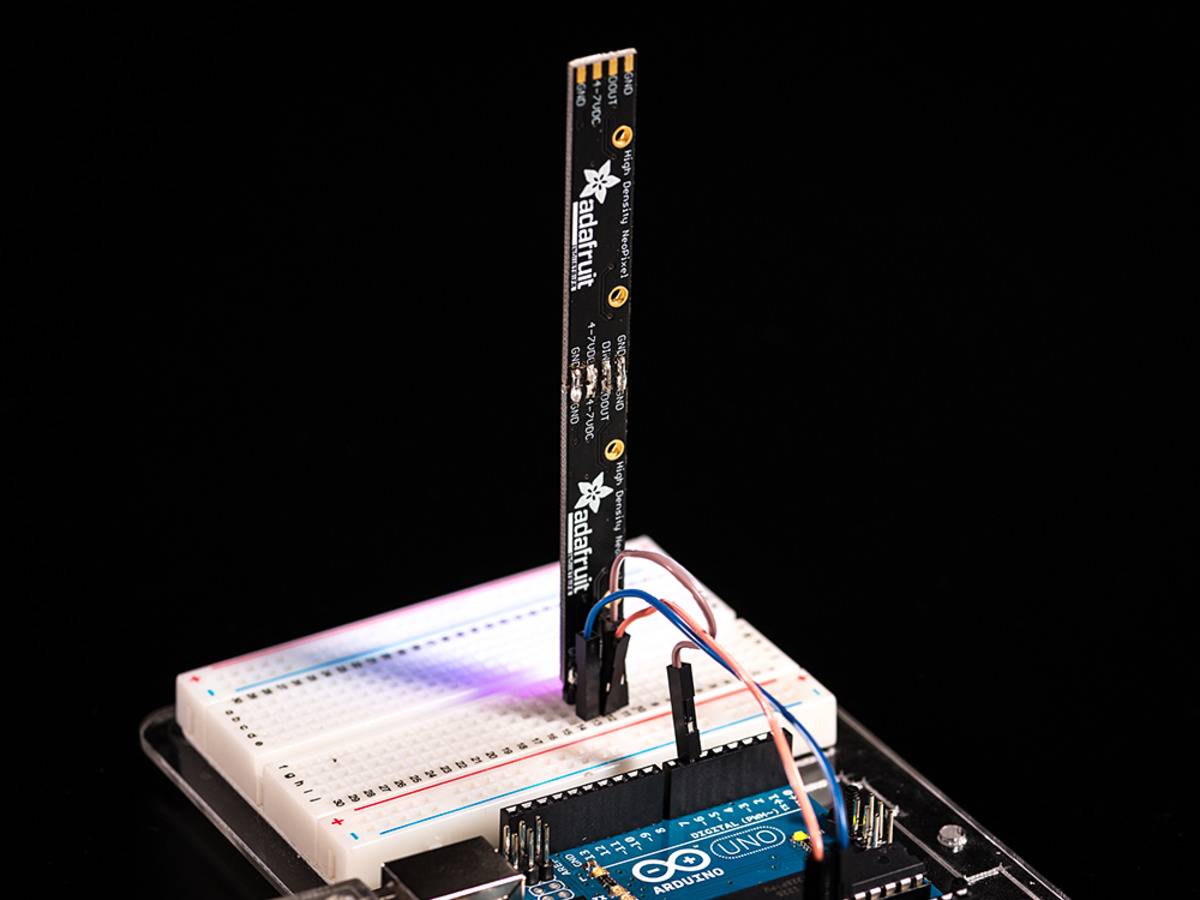 Adafruit NeoPixel Stick 8x 5050 RGB LED with Integrated Drivers 1426