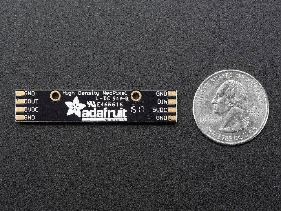 Adafruit NeoPixel Stick - 8 x 5050 RGBW LEDs - Warmweiß - ~3000K