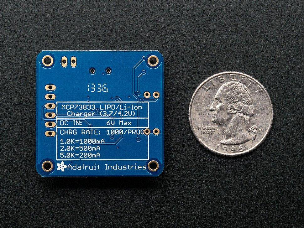 Adafruit USB LiIon/LiPoly Ladegerät
