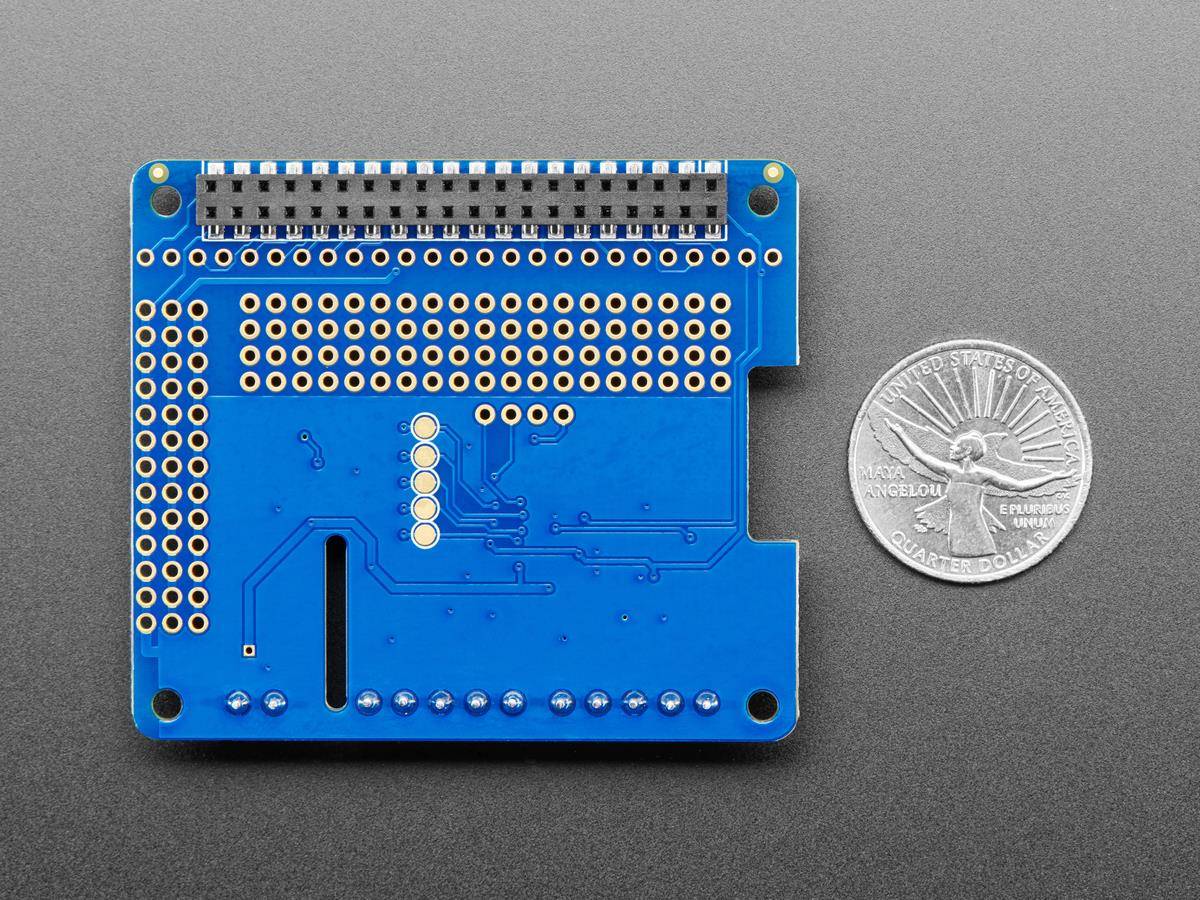 Adafruit DC & Stepper Motor HAT for Raspberry Pi - Mini Kit 2348