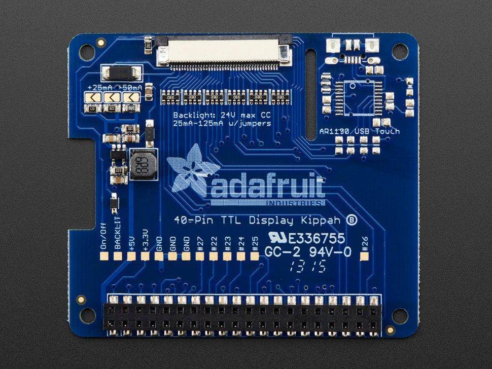 Adafruit DPI TFT Kippah für Raspberry Pi