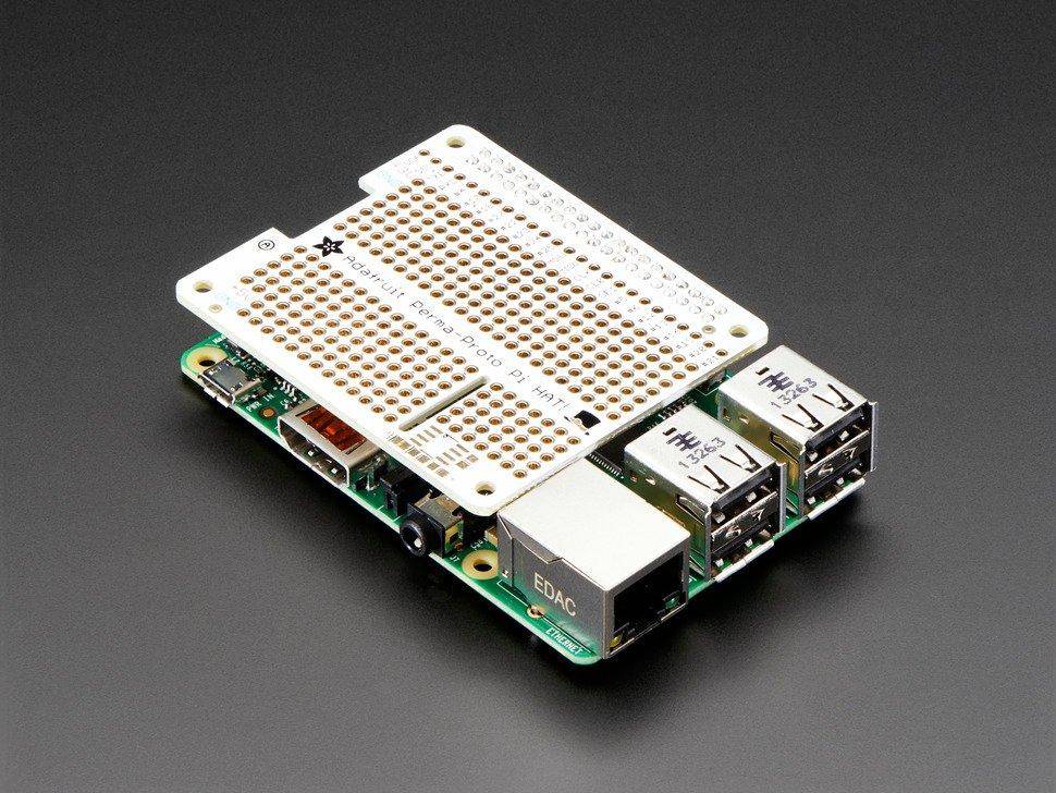 Adafruit Perma-Proto HAT for Pi Mini Kit - Ohne EEPROM