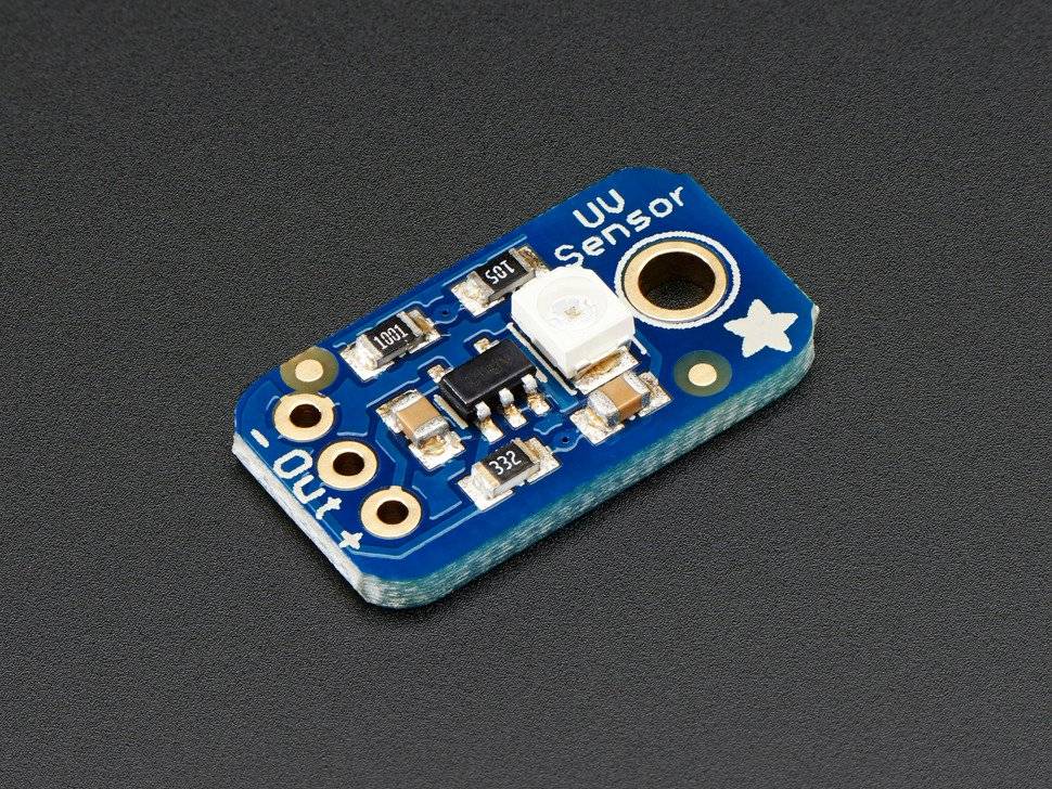 Adafruit Analog UV Light Sensor Breakout GUVA-S12SD 1918