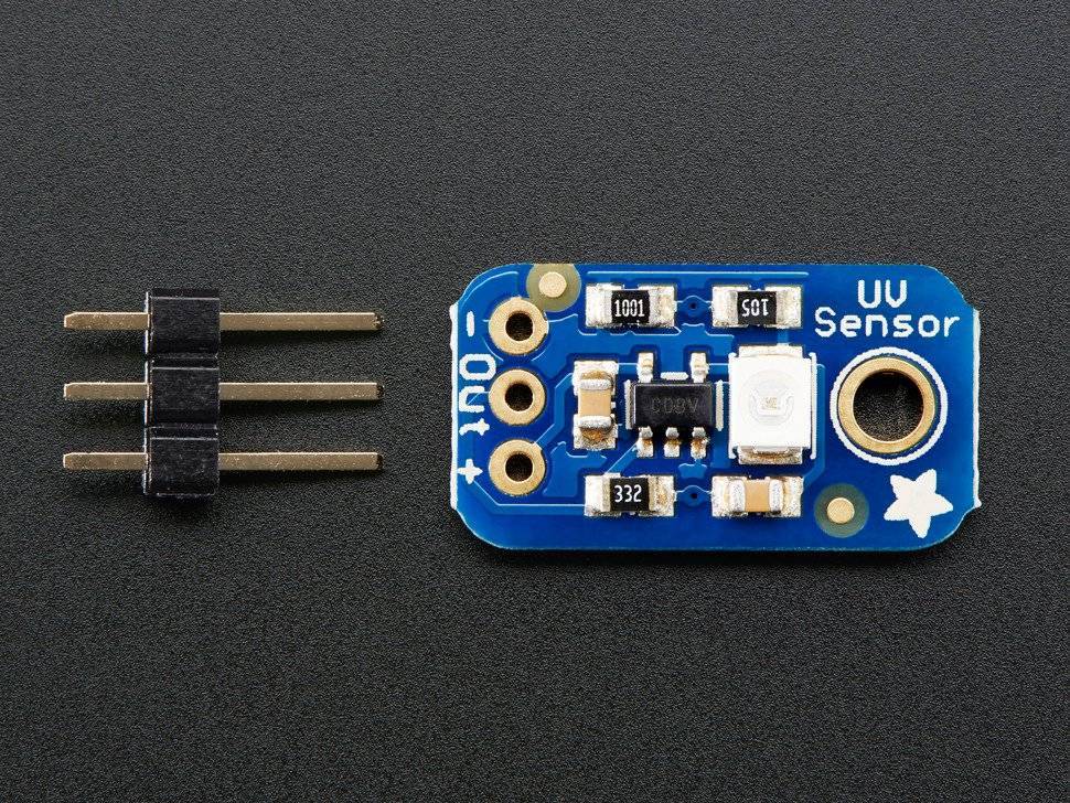 Adafruit Analog UV Light Sensor Breakout GUVA-S12SD 1918