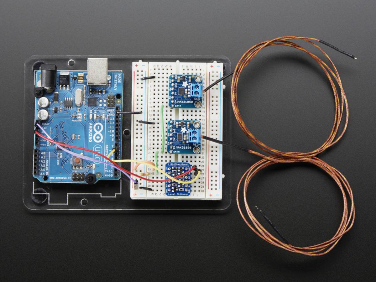 Adafruit Thermocouple Amplifier with 1-Wire Breakout Board - MAX31850K 1727