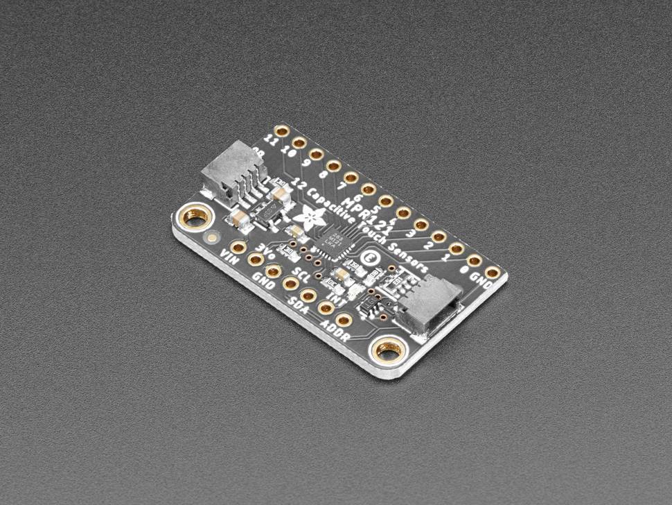 Adafruit 12-Key Capacitive Touch Sensor Breakout - MPR121 - STEMMA QT 1982