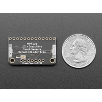 Adafruit 12-Key Capacitive Touch Sensor Breakout - MPR121 - STEMMA QT 1982 Adafruit 12-Key Capacitive Touch Sensor Breakout - MPR121 - STEMMA QT 1982