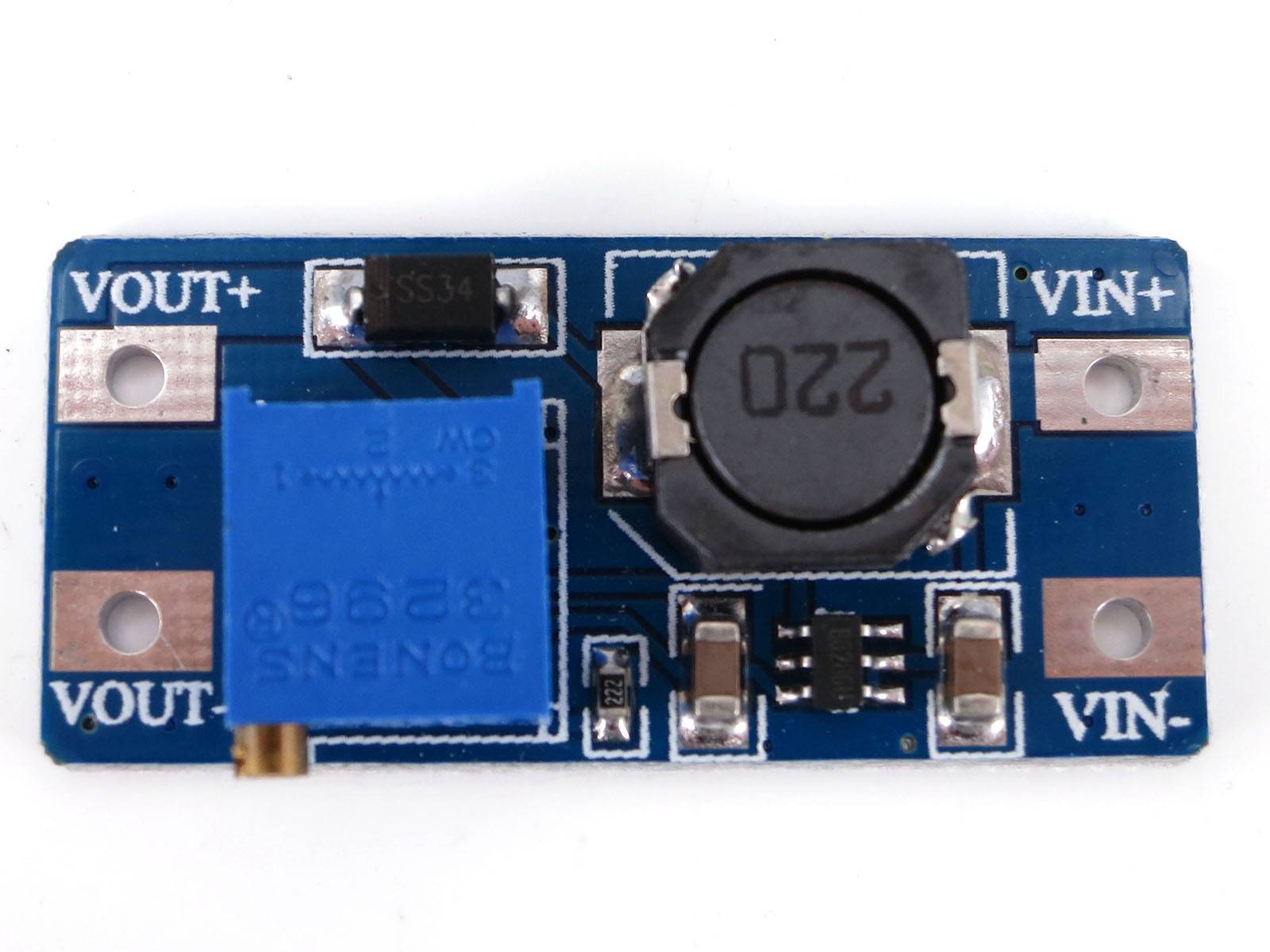 MT3608 DC-DC Adjustable Step-up Spannungsregler Boost Voltage Regulator 2V-24V