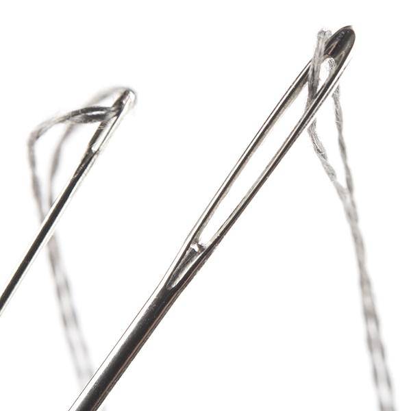 Leitfähiger Faden, 30ft / ca. 9m, Edelstahl