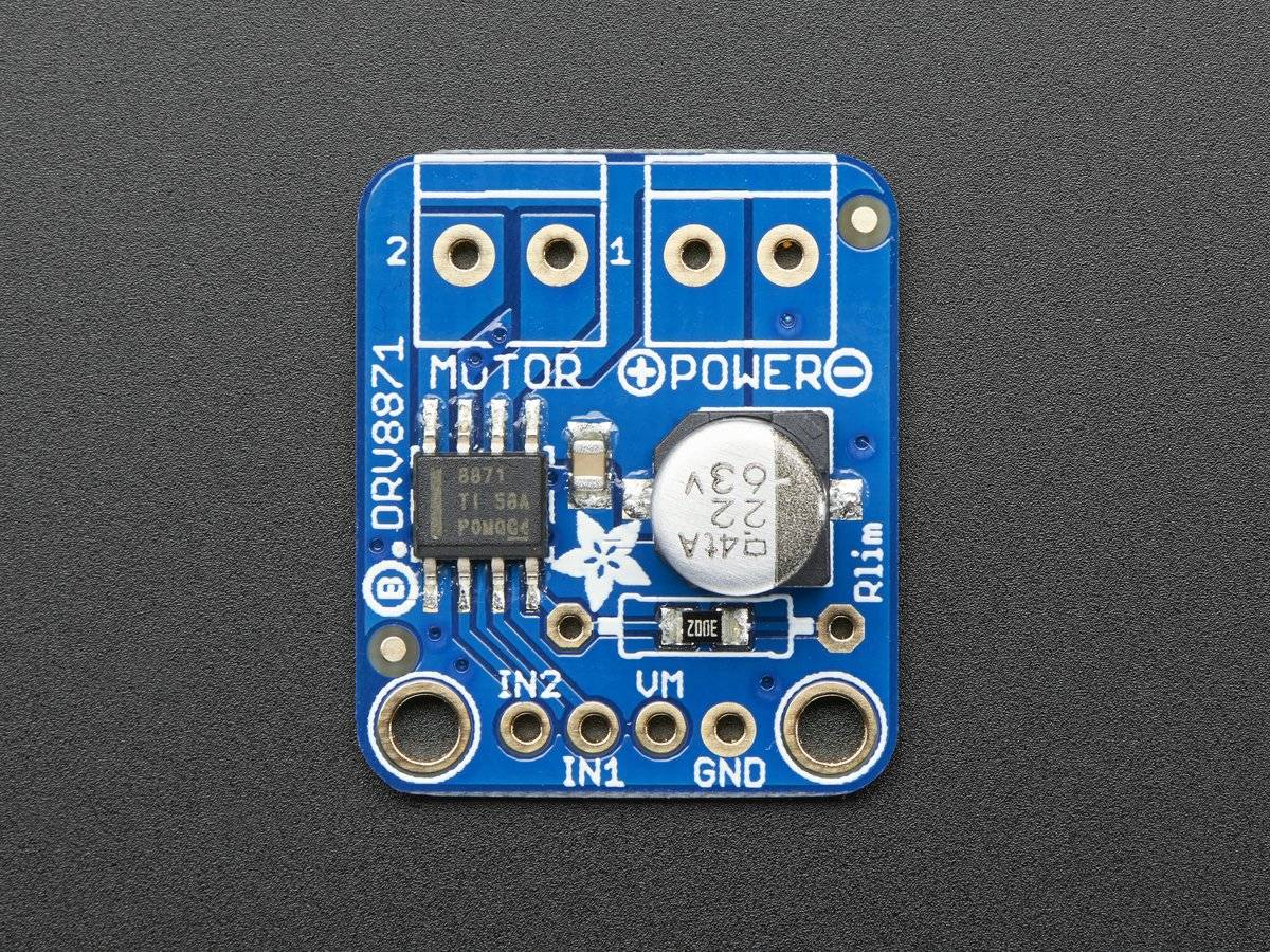 Adafruit DRV8871 DC Motor Driver Breakout Board - 3.6A Max 3190