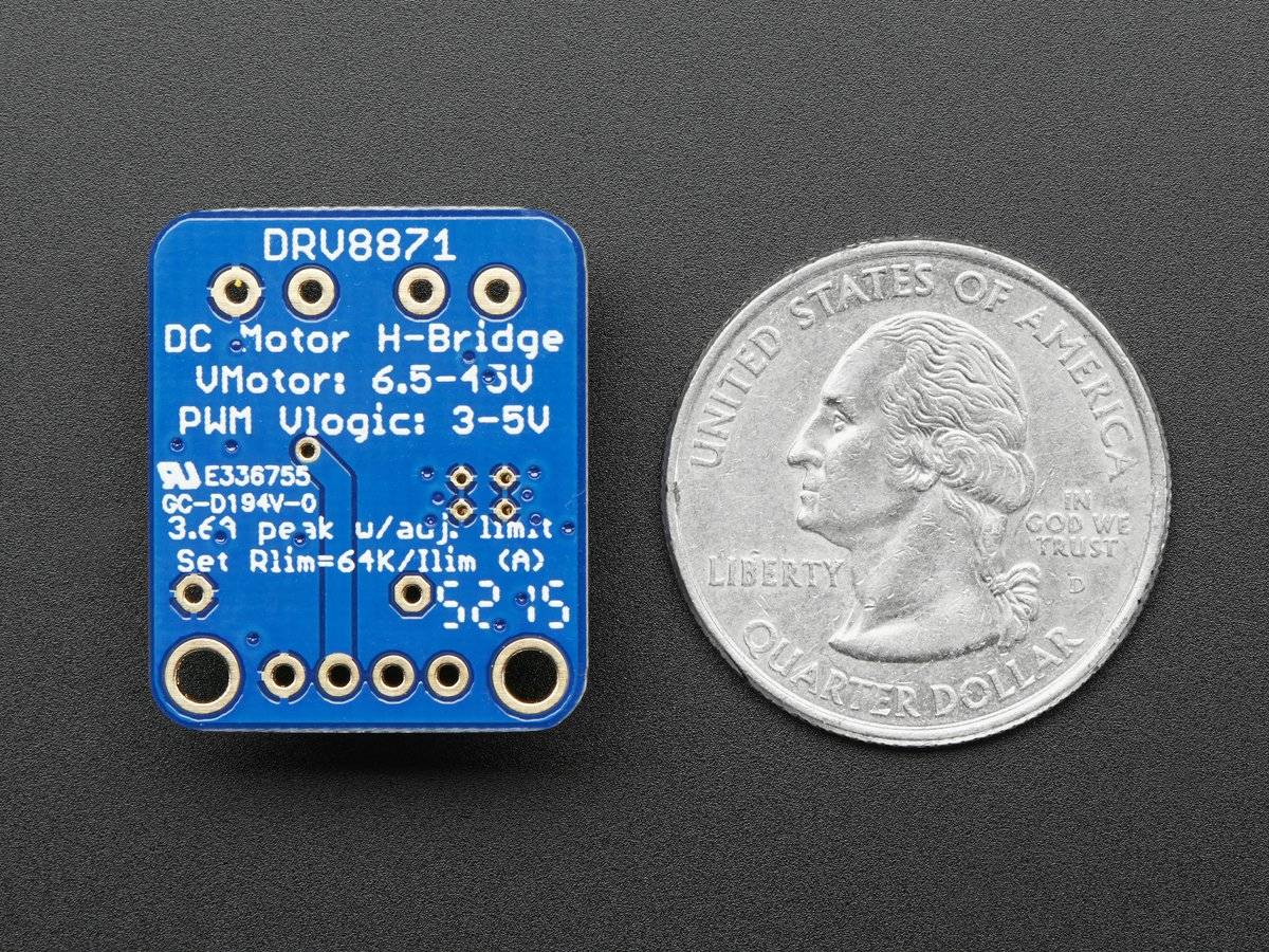 Adafruit DRV8871 DC Motor Driver Breakout Board - 3.6A Max 3190