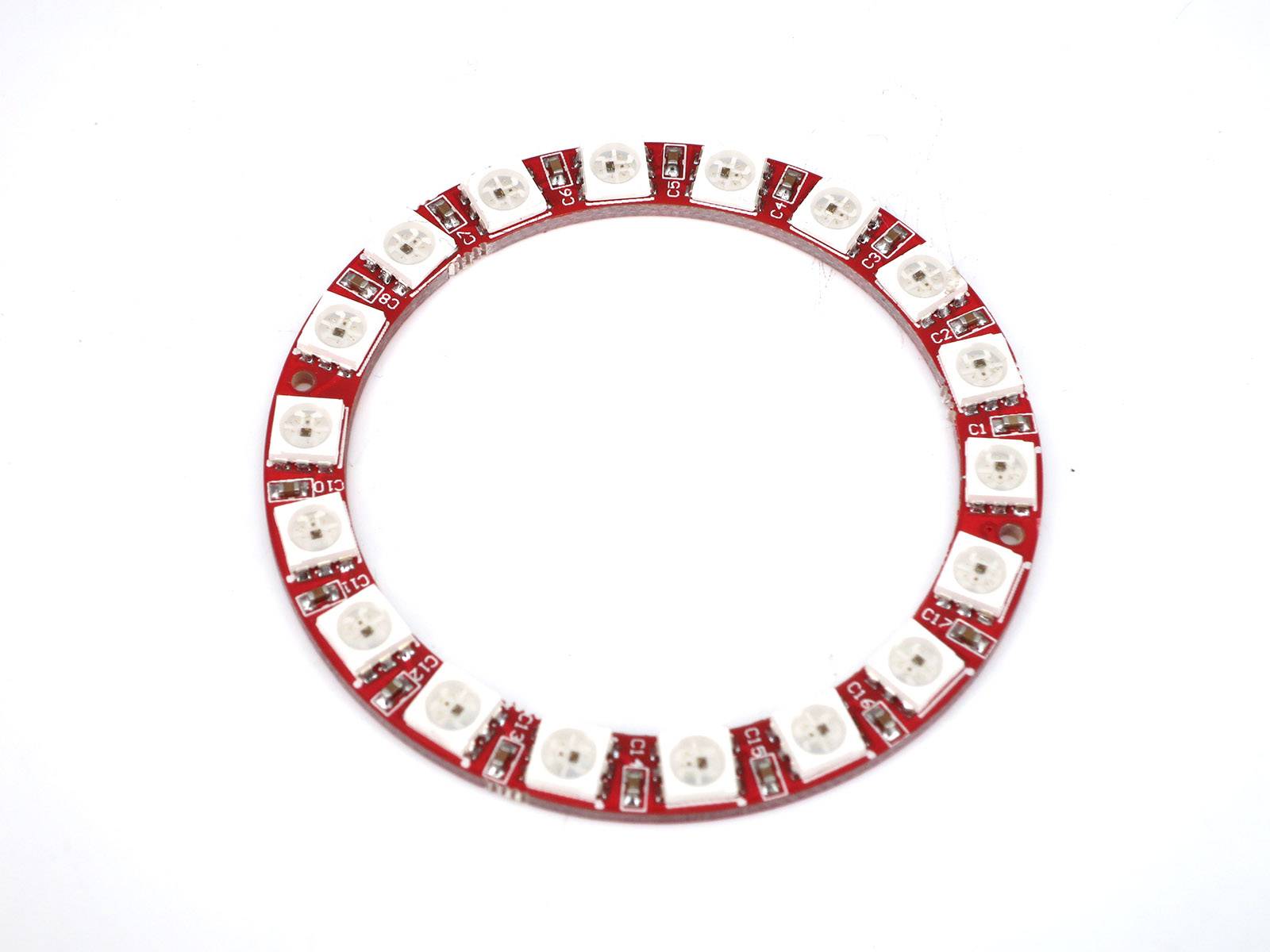 LED Ring 18 x 5050 RGB LEDs WS2812 mit integrierten Treibern