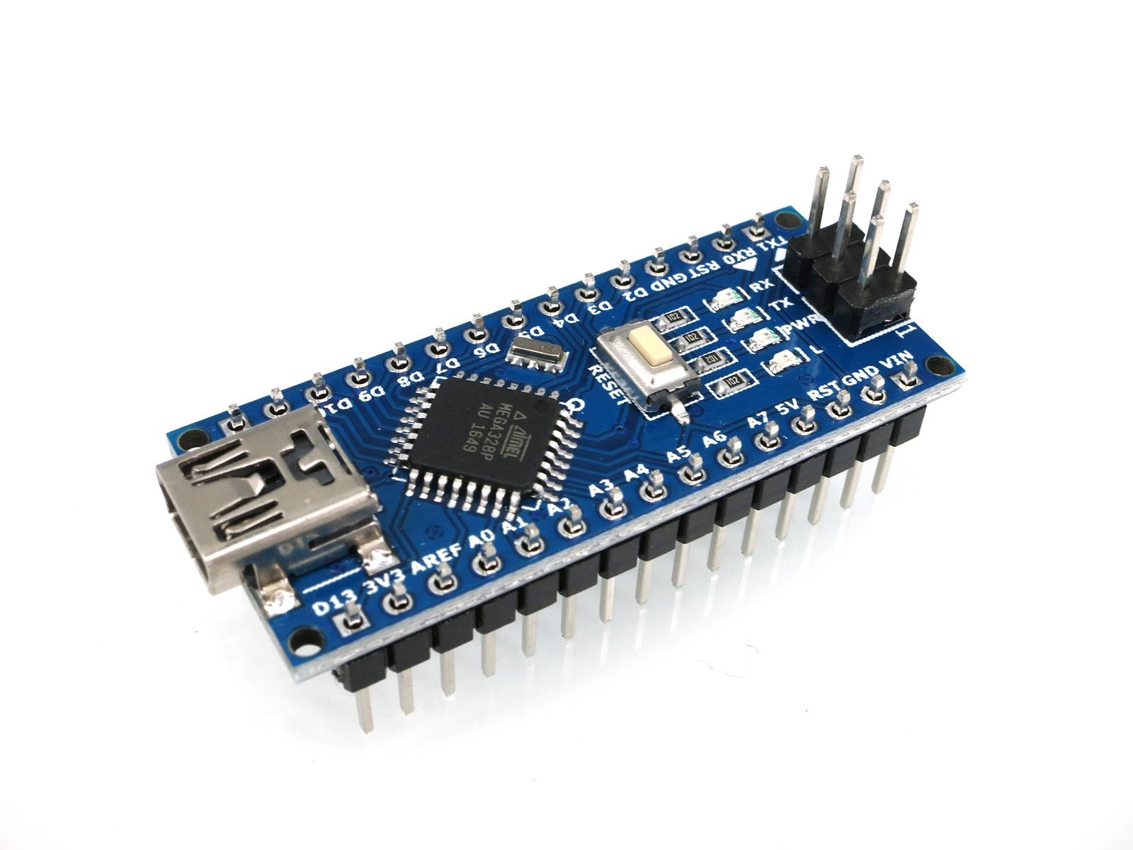 5V 16MHz ATMEGA328P Board Compatible with Arduino Nano CH341 mini-USB UART IC